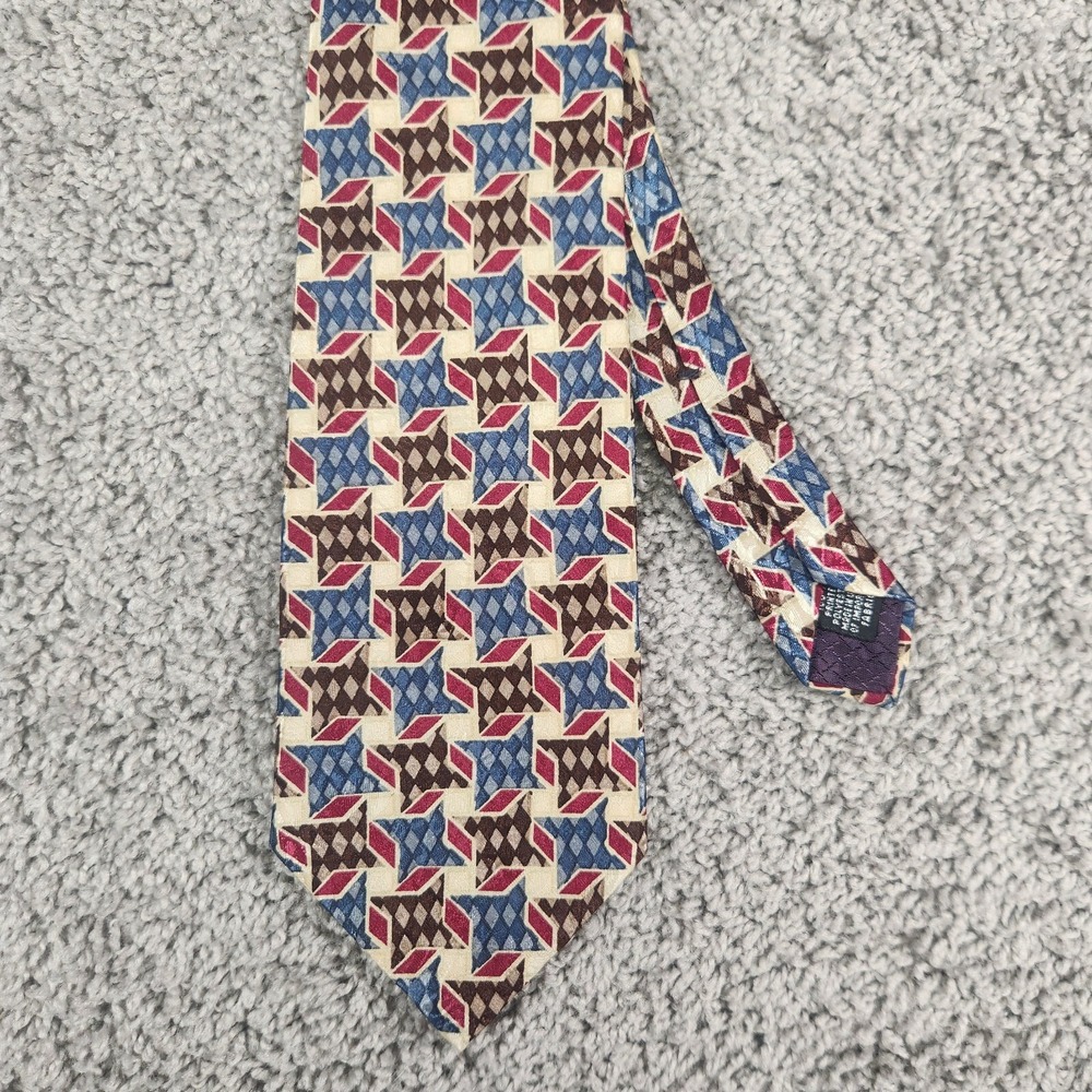 Christian‎ Dior Monsieur Necktie Geometric USA Tie 57" Corpcore Designer Luxury